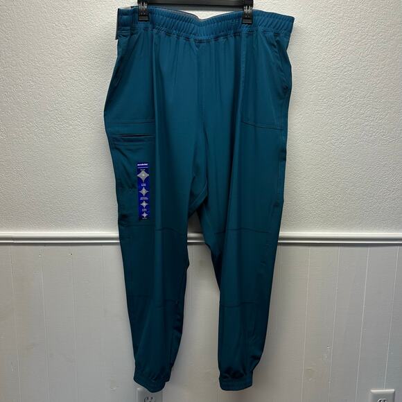 NWT! Scrubstar Women’s Sz 3XL Scrub Set V-Neck Collared Top Jogger Style Pant - Picture 7 of 17
